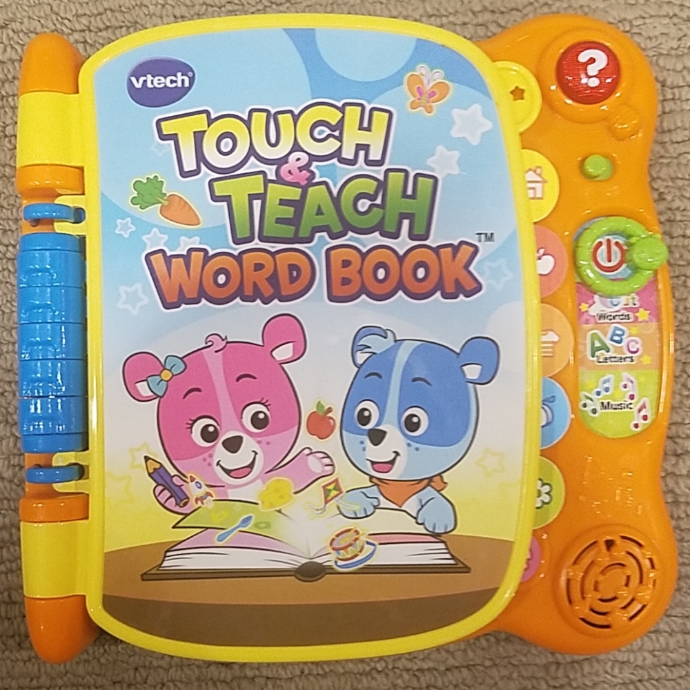🌲3 for $15🌲 Vtech touch and learn word book